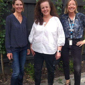 Fiona Stitfold and Tilla Buden Visit BayCISS