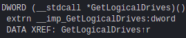 Figure 8: Reading logical drive information