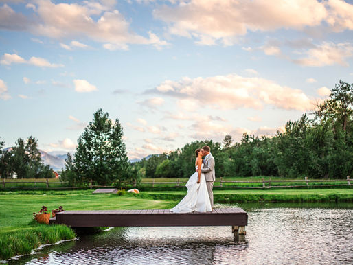 A Montana Spring Wedding: Saying 'I Do' in a Charming Church and Celebrating in a Rustic Barn