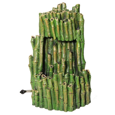 Air Operated Bamboo Waterfall With Moving Sand