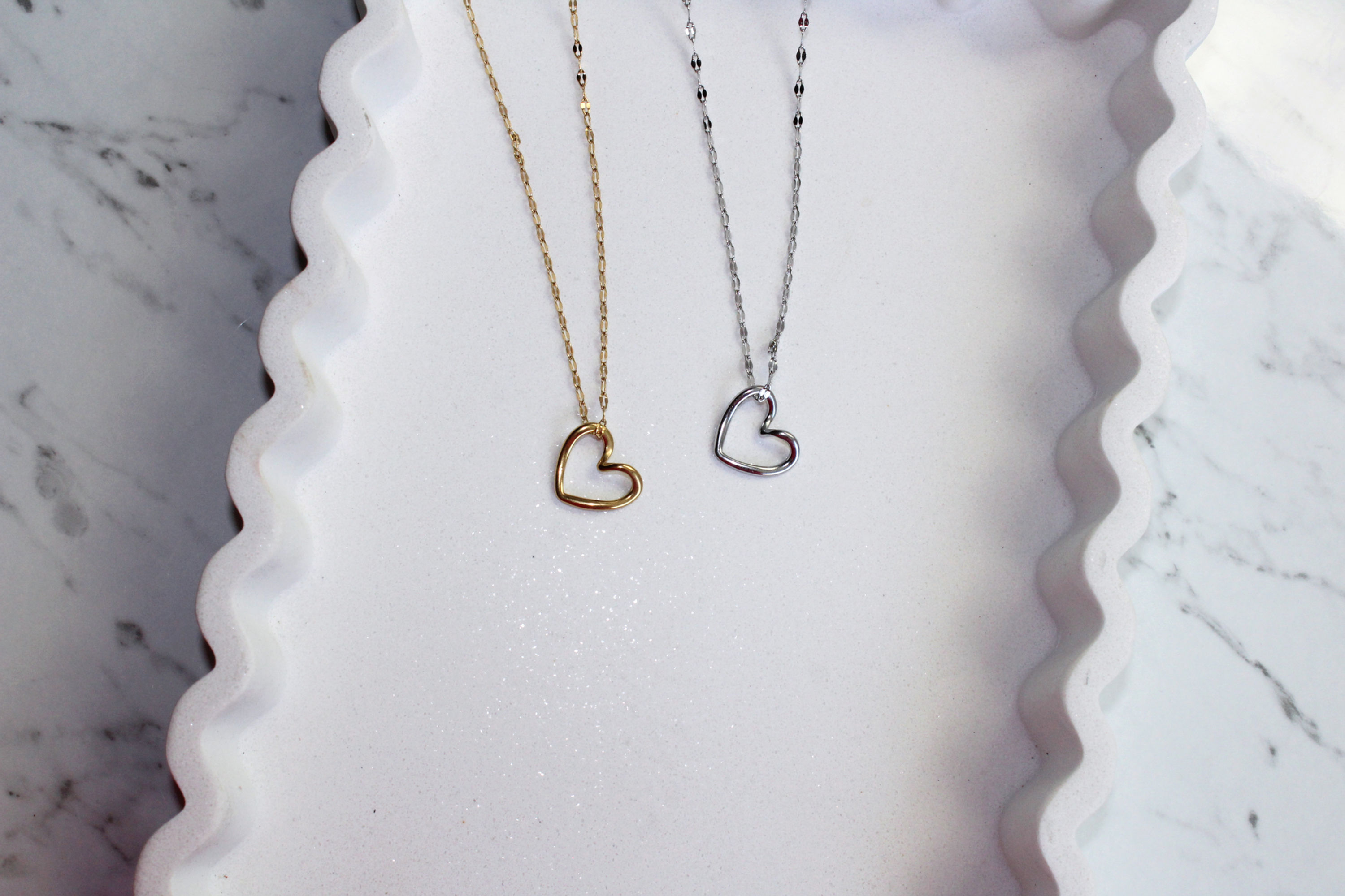 HEART Necklace Gold/Silver