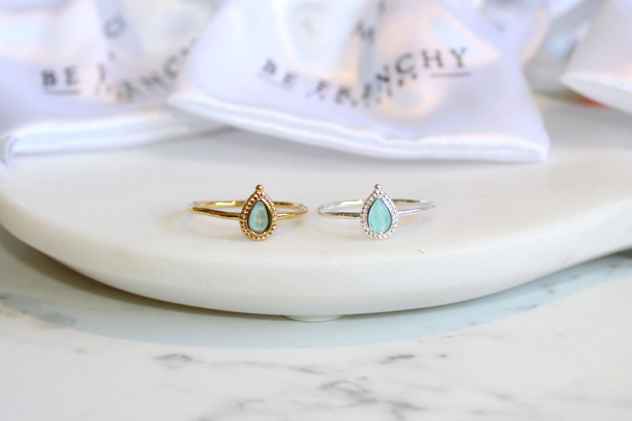 GOUTTE Ring Gold / Silver