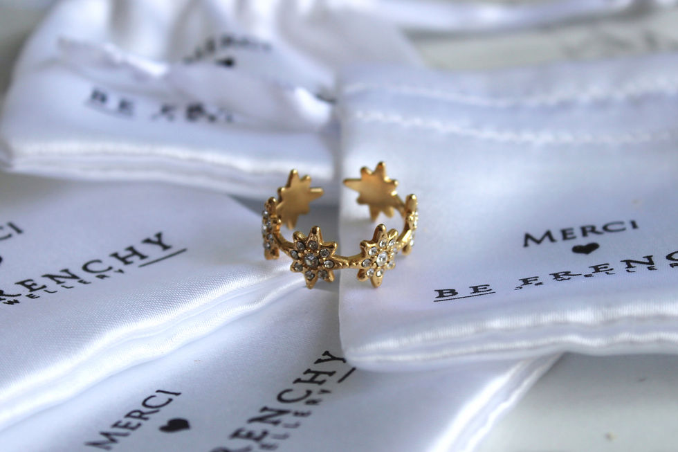 Miniature : CLEA Ring Gold / Silver
