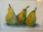 Original Painting of Pears