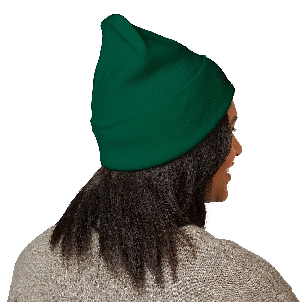 Thumbnail: Embroidered 'Wilka’s' Classic Cuffed Beanie 