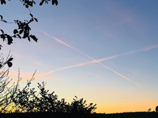 Wenn der Himmel Zeichen malt