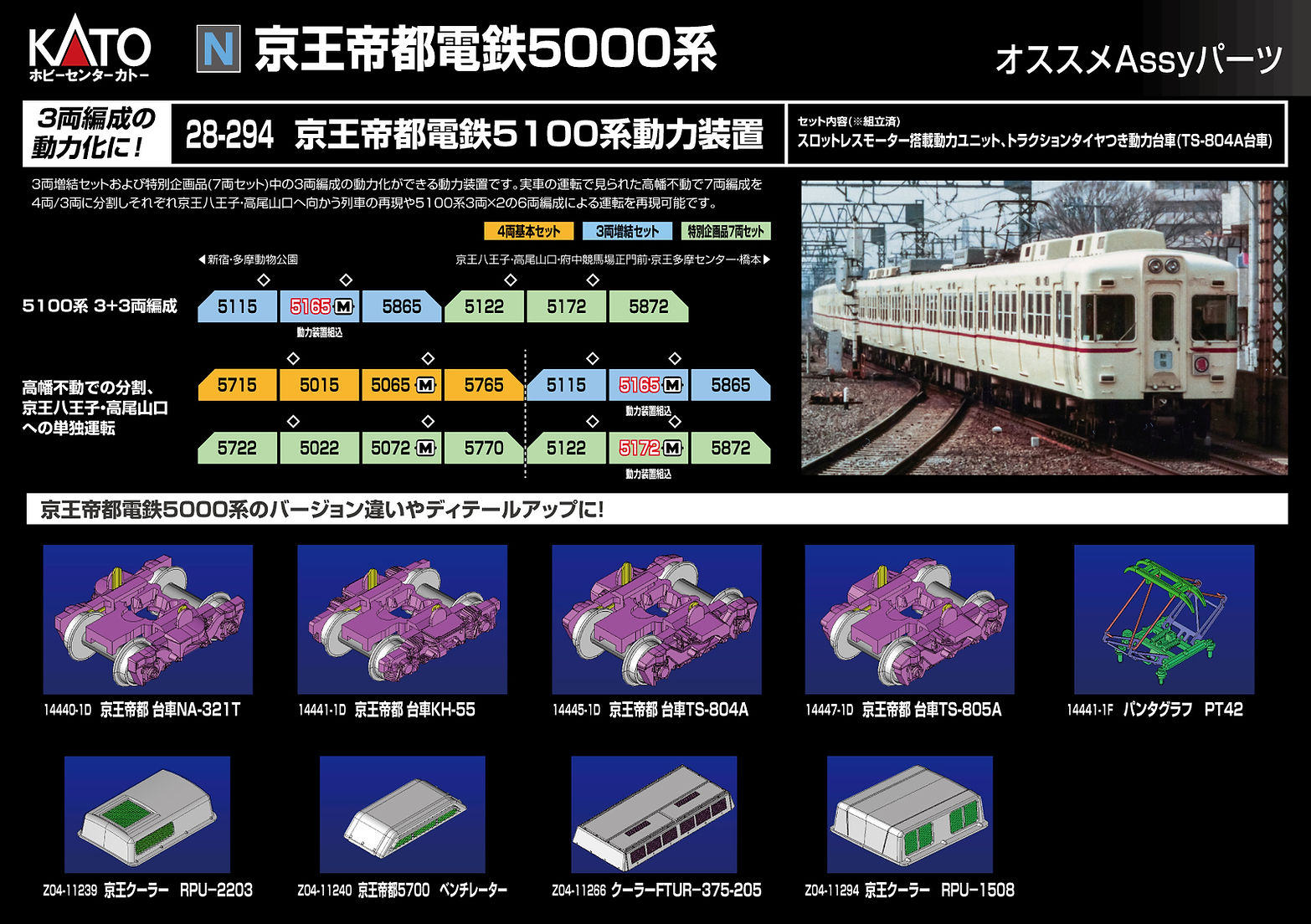 N)京王帝都電鉄5000系/5100系