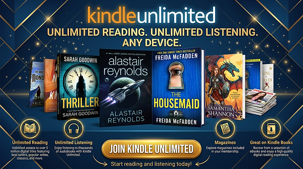 Kindle Unlimited advert 2026