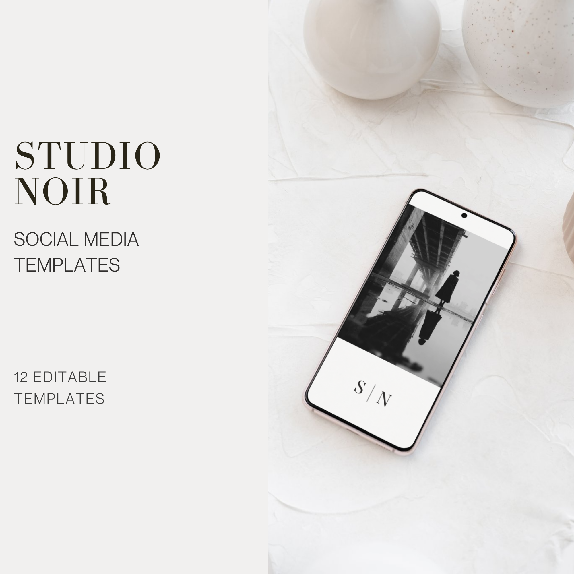 Studio Noir Social Templates