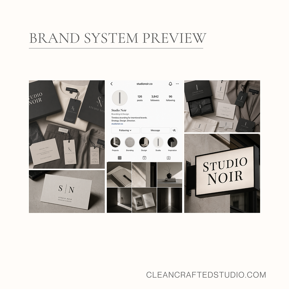 Thumbnail: Studio Noir Signature Brand Collection