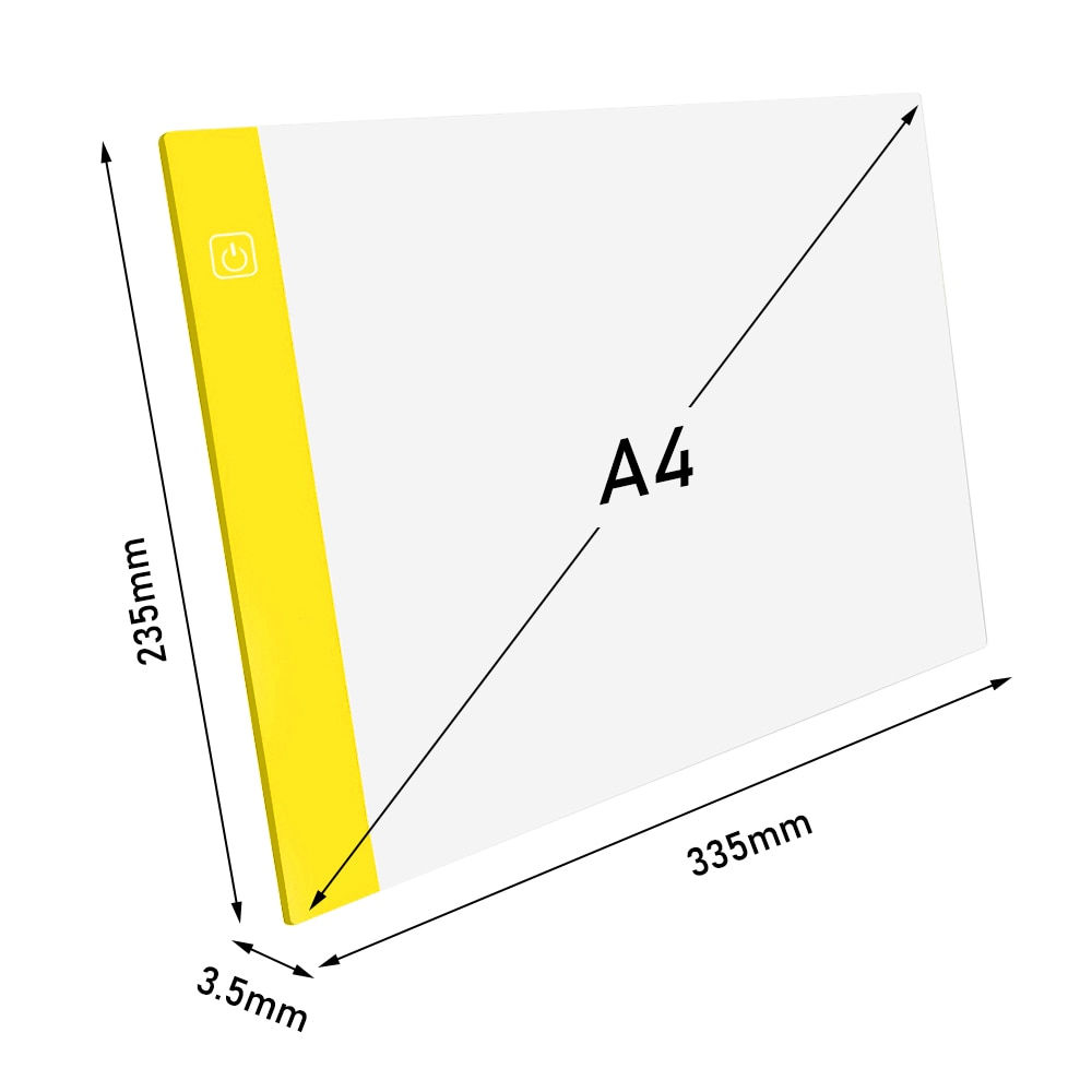 A4/A5 LED Drawing Boards Tracing Board Copy Pads 
