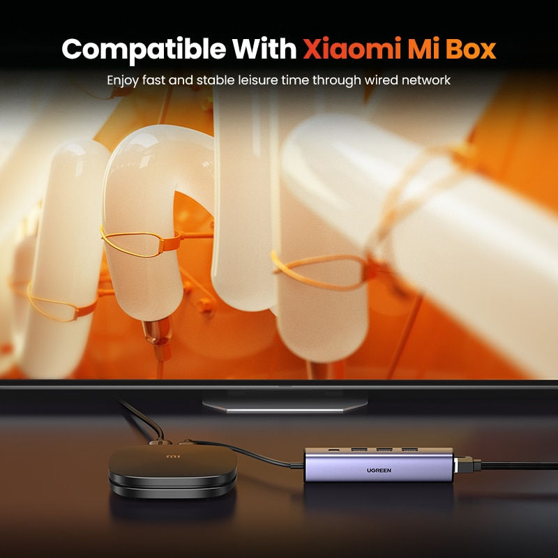 Thumbnail: UGREEN USB Ethernet USB3.0 Lan 1000Mbps Ethernet Adapter USB RJ45 