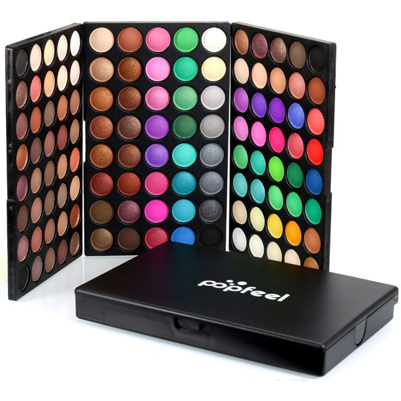 120 colors Eye Shadow Palette Shimmer and Matte Maqui gem