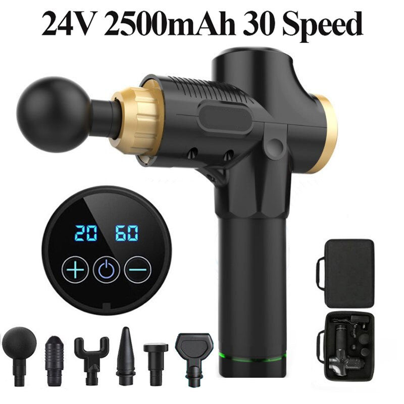 Thumbnail: High Frequency Electric Massage Gun Muscle Stimulator 