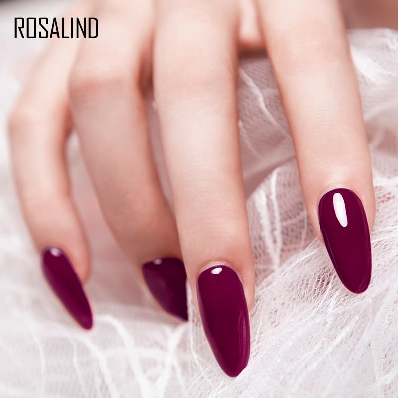 Thumbnail: ROSALIND Gel Nail Polish Nail Art Vernis Semi Permanant UV Primer Manicure 