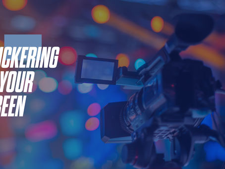 Camera filming a church LED video wall with no flickering lines or rolling bars in the image.