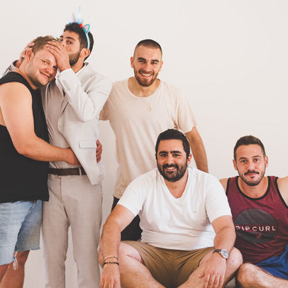 אביב בחתונה של עמרי