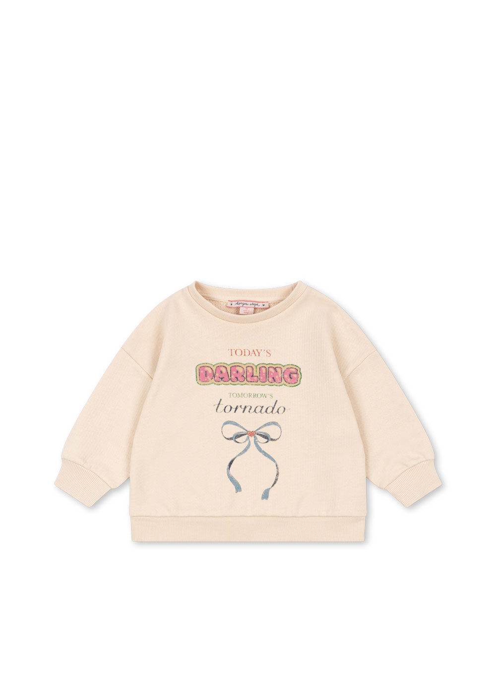 Konges Sløjd LOUPY LOU SWEAT SHIRT OCS BRAZILLIAN SAND