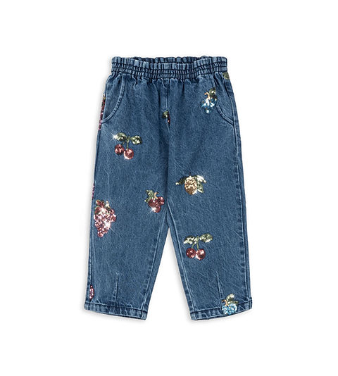 Konges Sløjd MAGOT SEQUIN FRILL PANTS GOTS vitamins | Cutiepie