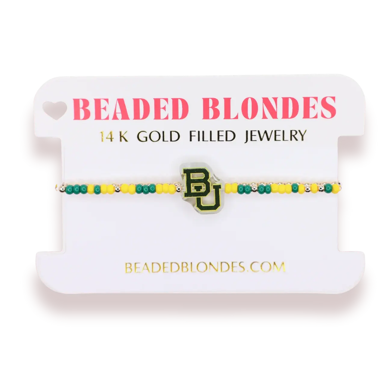 BB Baylor Logo Bracelet