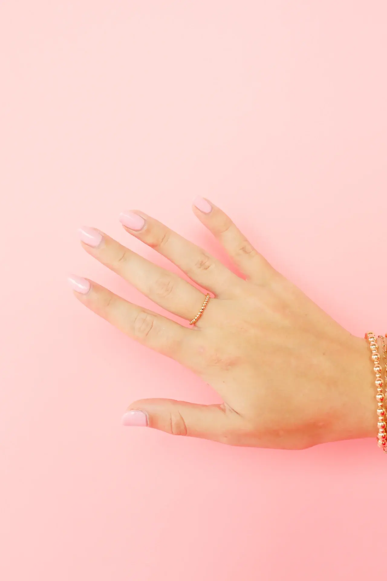 BB Lexi Gold Beaded Ring