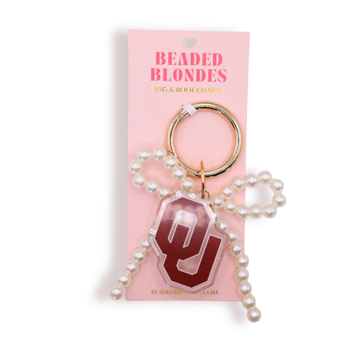 OU Bag & Boot Charm