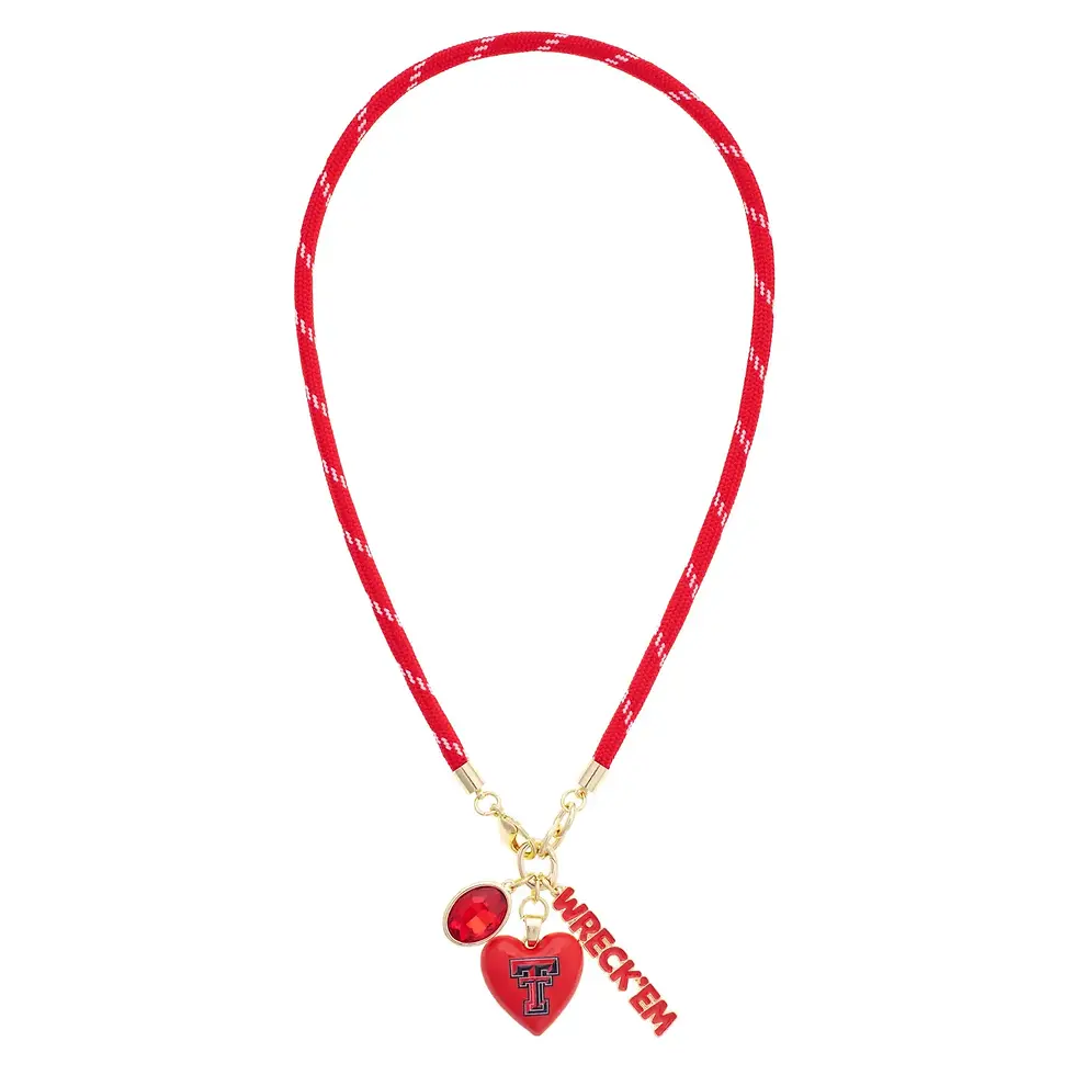 Thumbnail: Collegiate Heart Paracord Necklace