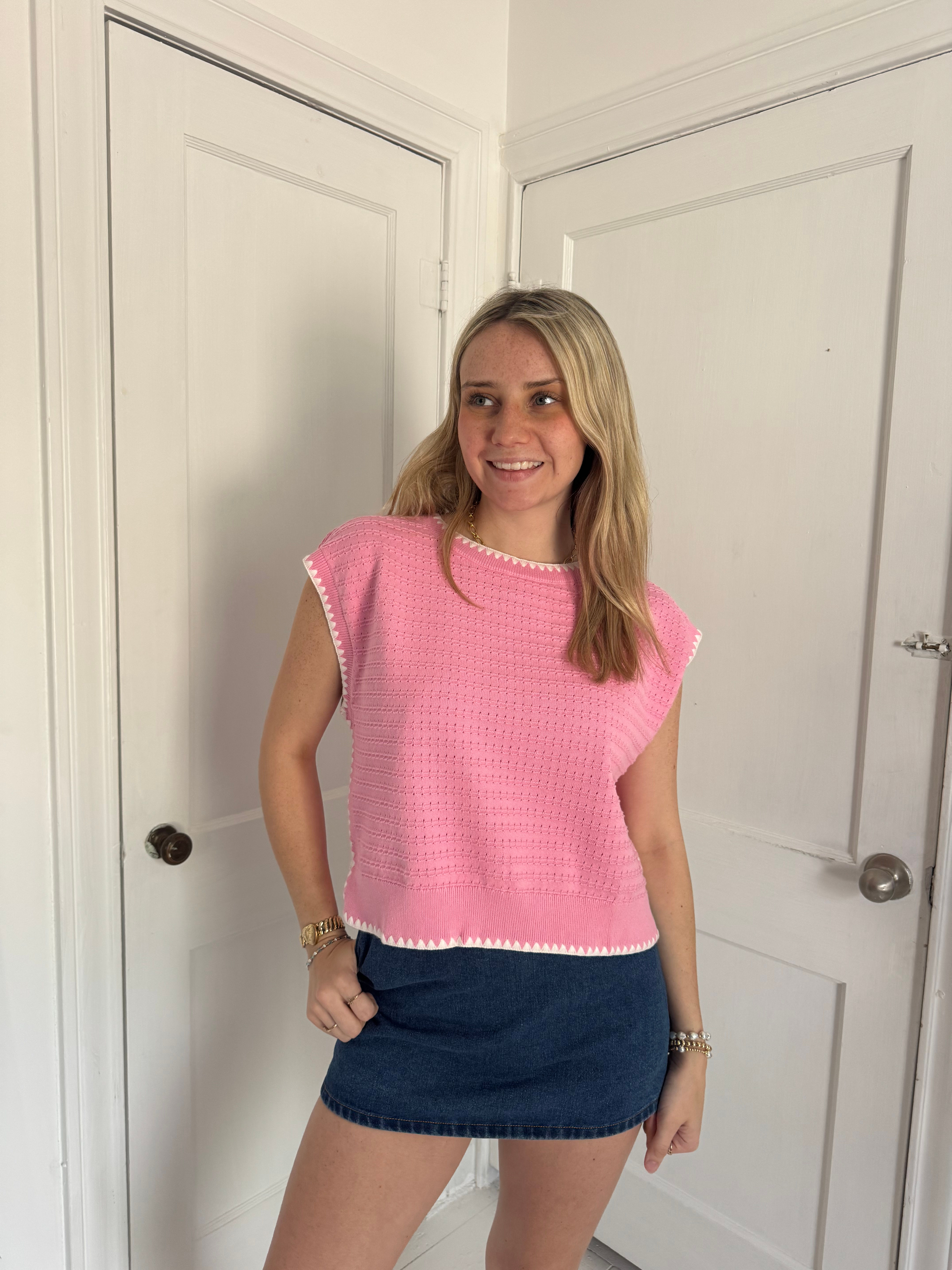 Pinkie Sweater Top