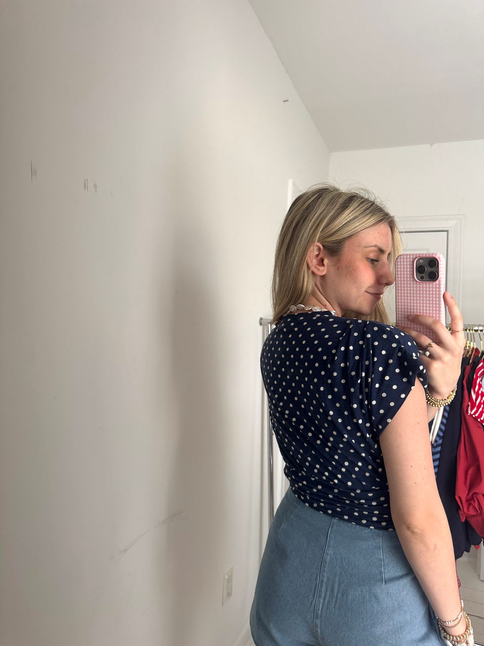 Thumbnail: Kiley Polka Dot Top