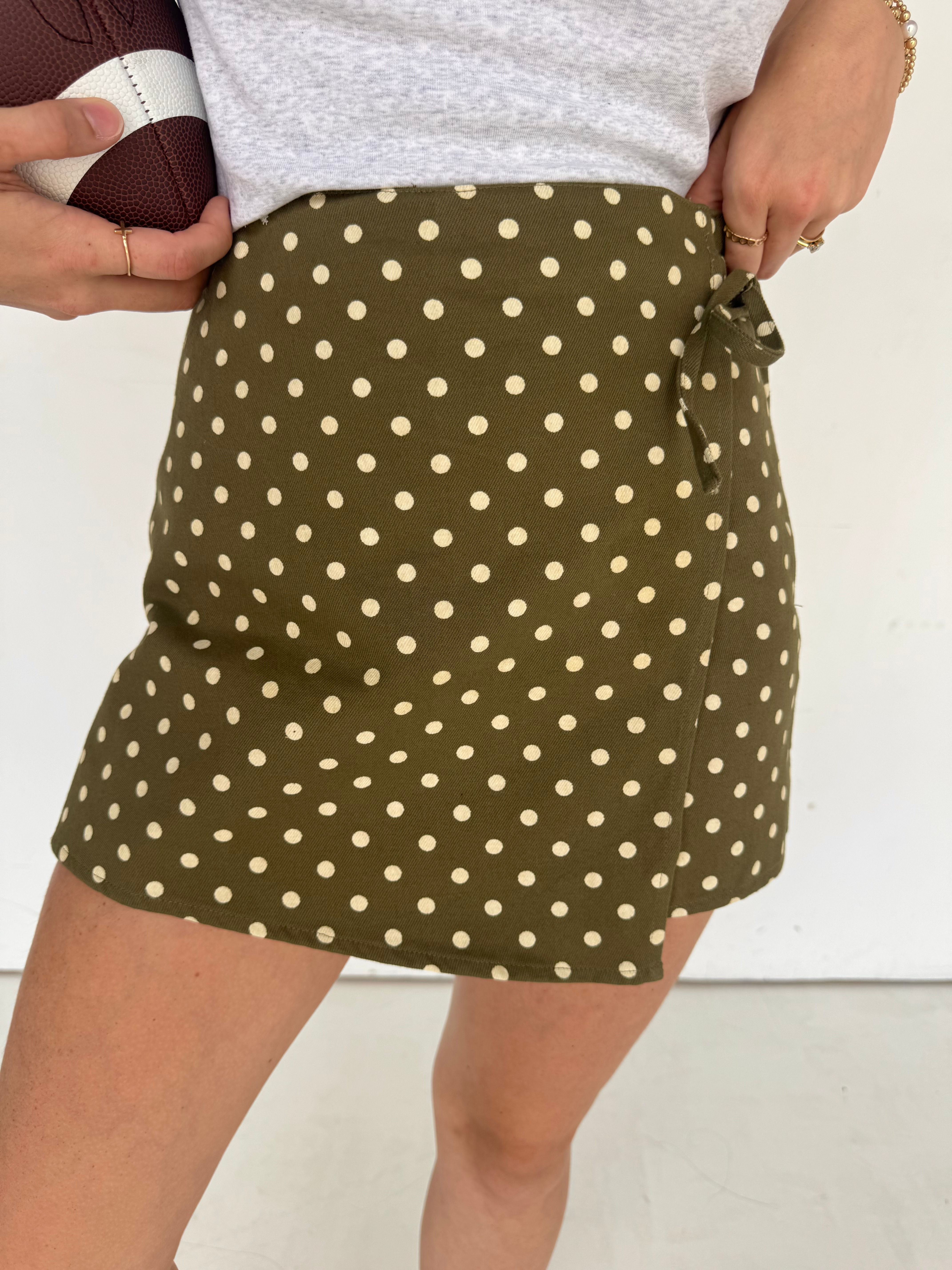 Olive Skort