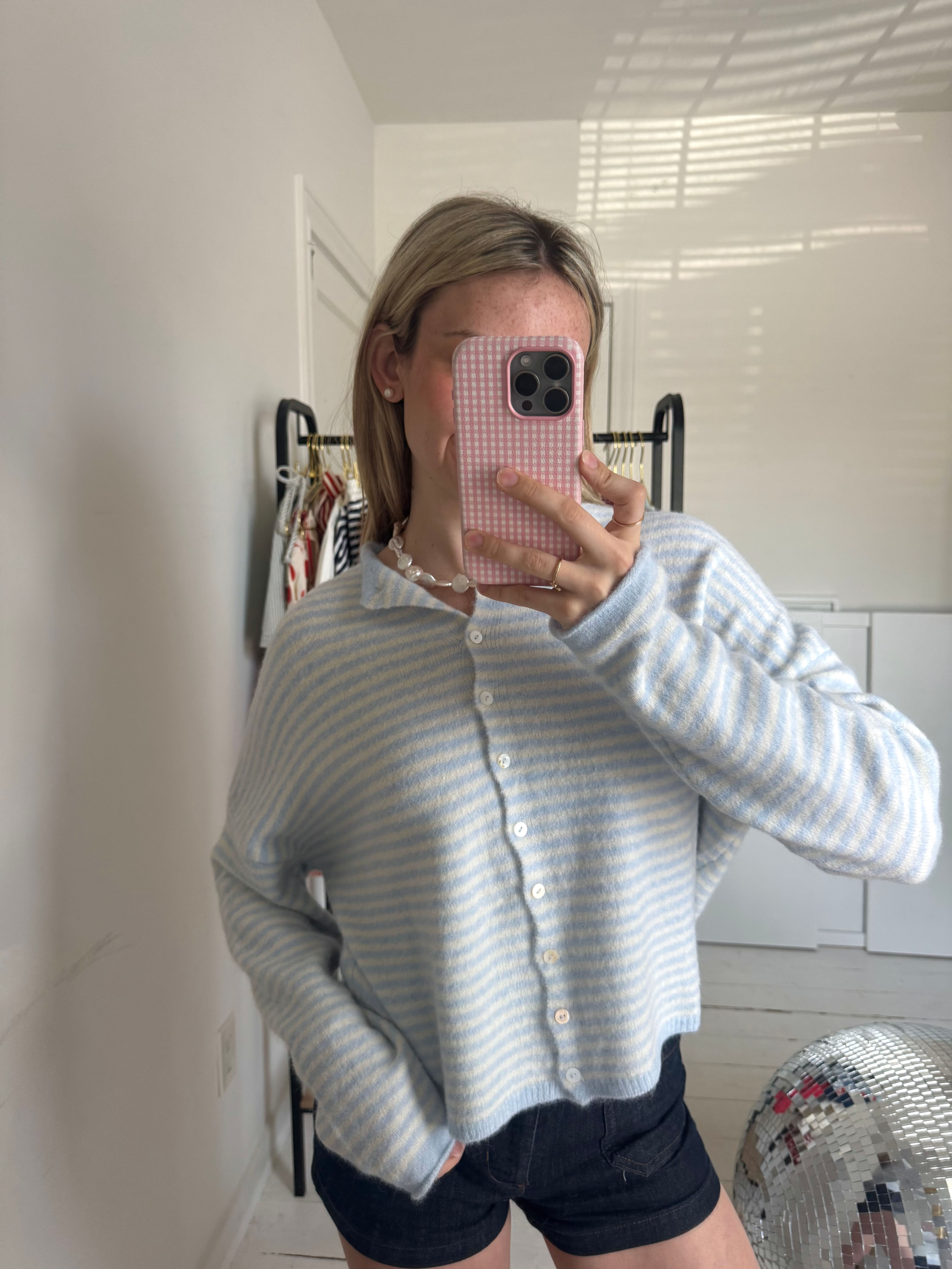 Carly Striped Cardigan
