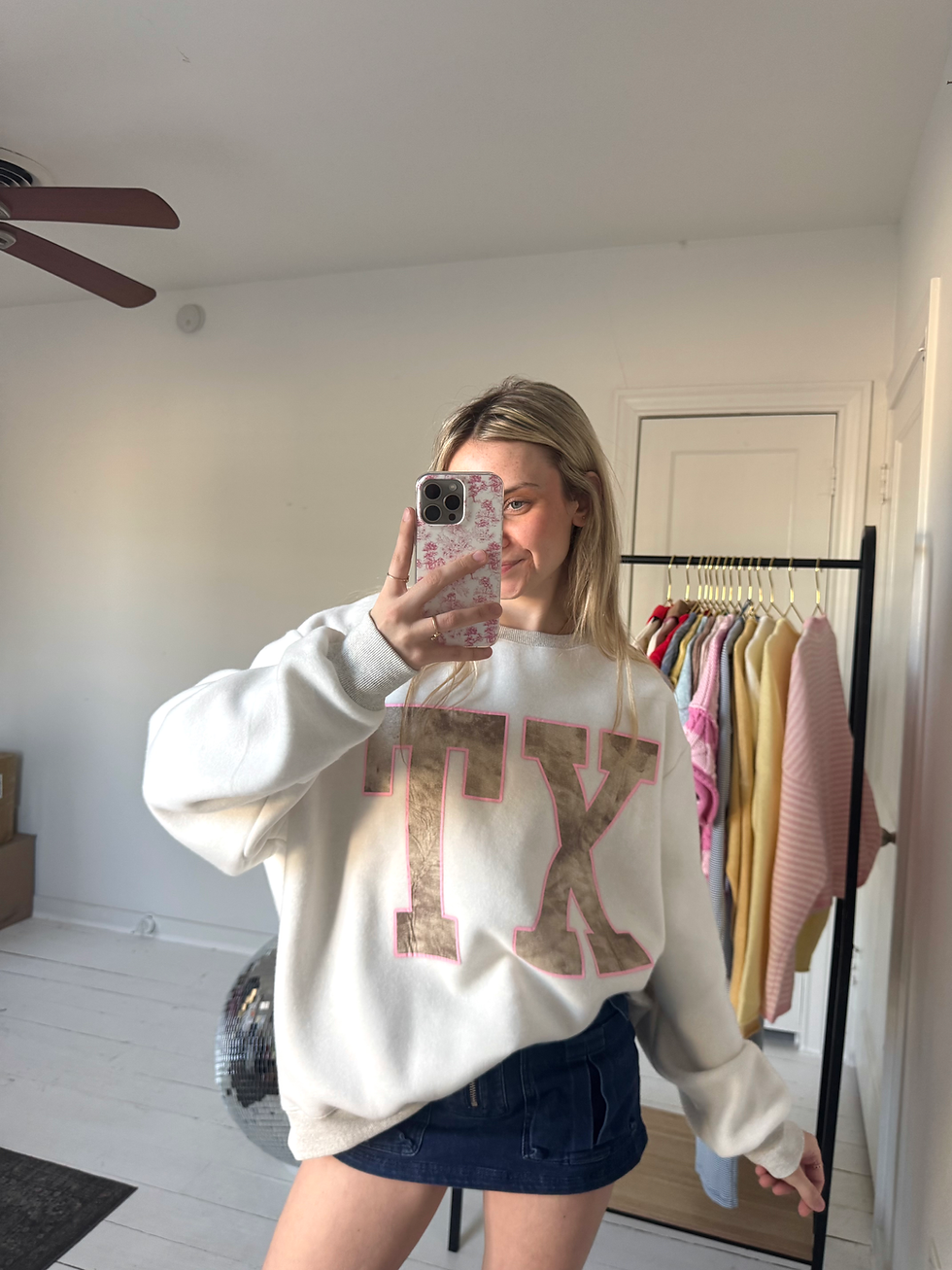 Thumbnail: Texas Reversible Oversized Mockneck