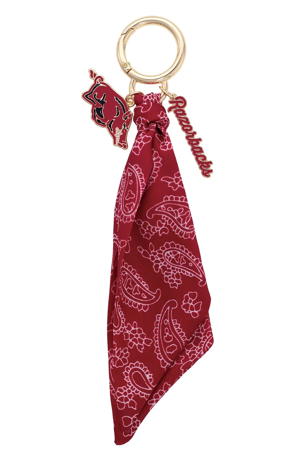 Thumbnail: Collegiate Bandana Bag Charm