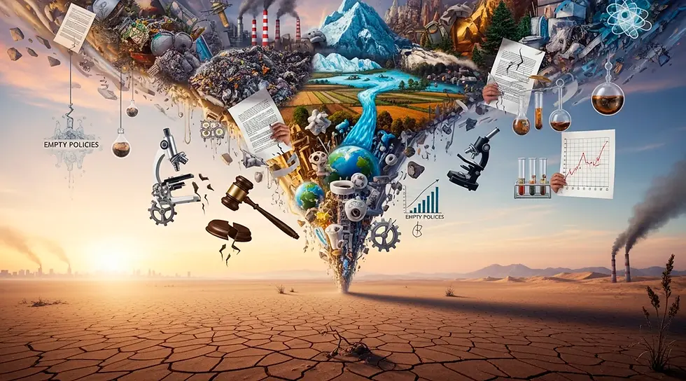 EL ESPEJISMO DEL IMPACTO AMBIENTAL: discursos internacionales, políticas vacías y ciencia domesticada.