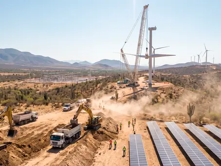 PROYECTOS SOLARES Y EÓLICOS EN MÉXICO. La ruta ambiental: del sitio viable al inicio de la construcción. 1 de 3