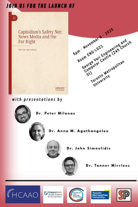 Book Presentation: Capitalism’s Safety Net: News Media and the Far Right