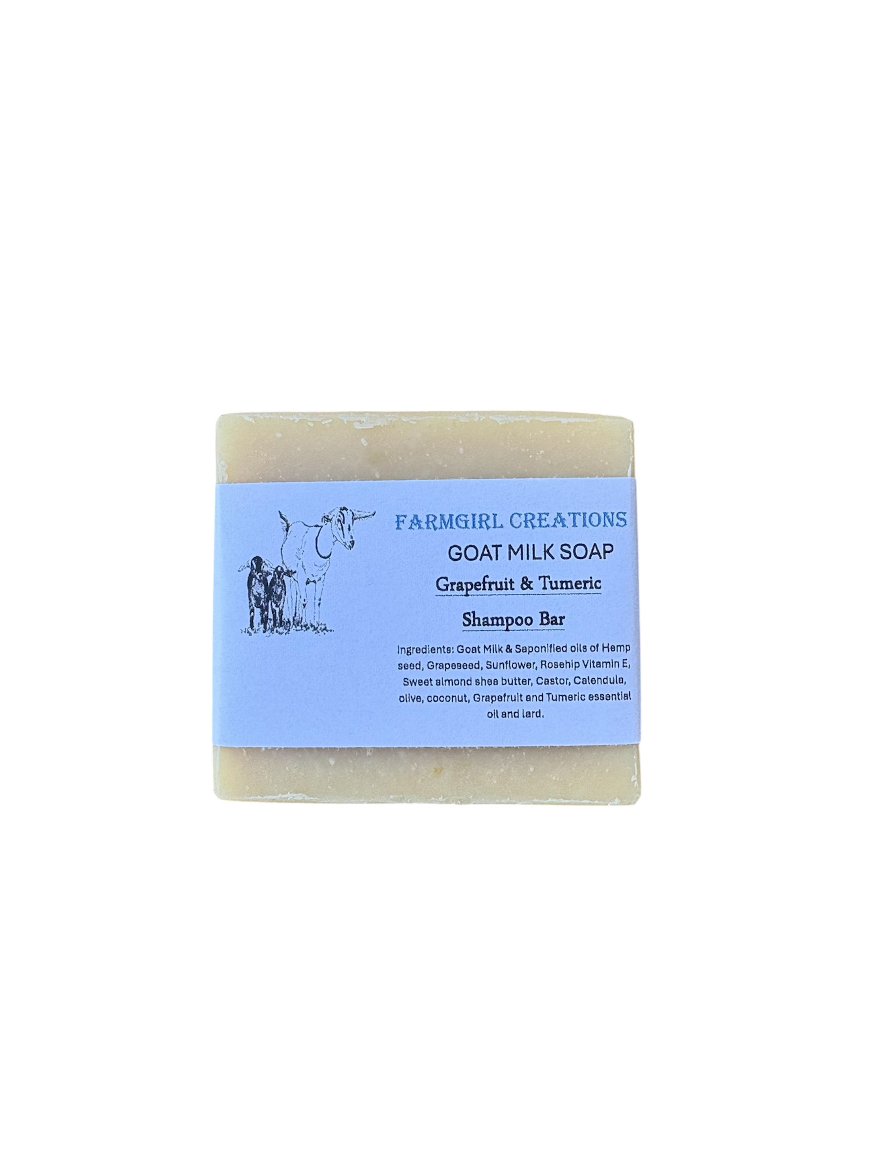 Grapefruit & Tumeric Shampoo Bar