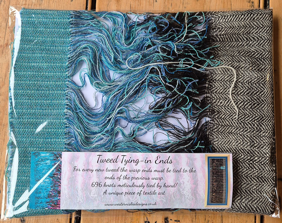 Imej kecil: Textile Wall Art - 'tying-in'