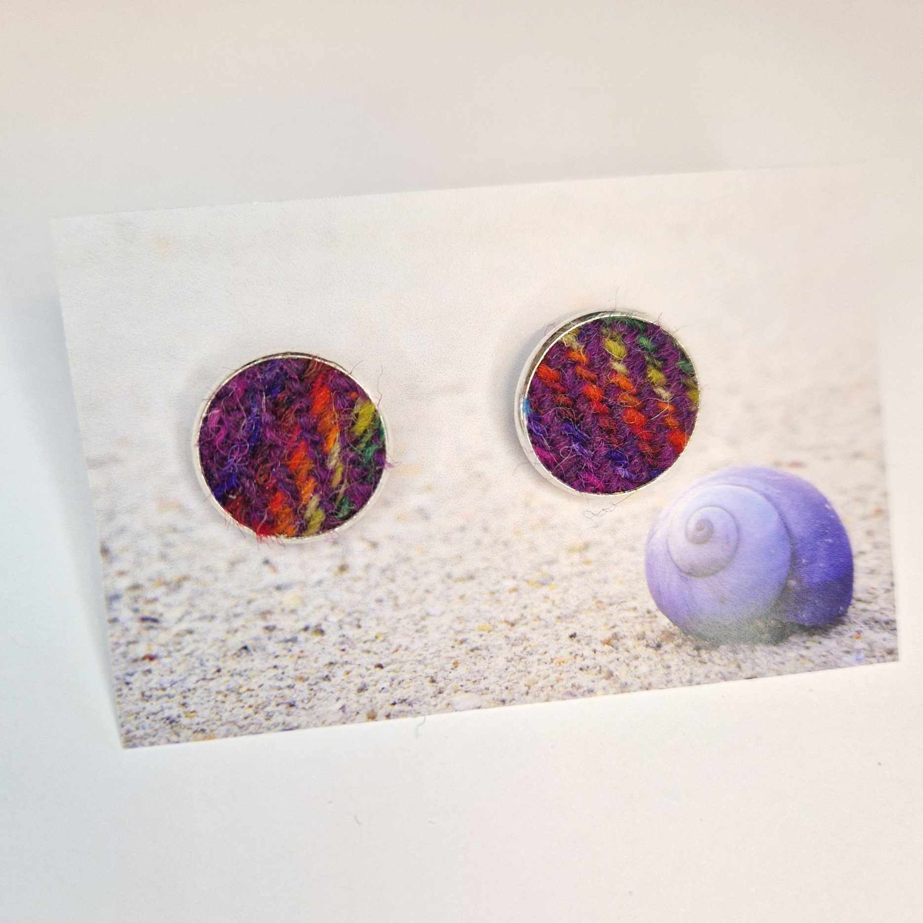 Two Sisters Tweed cufflinks