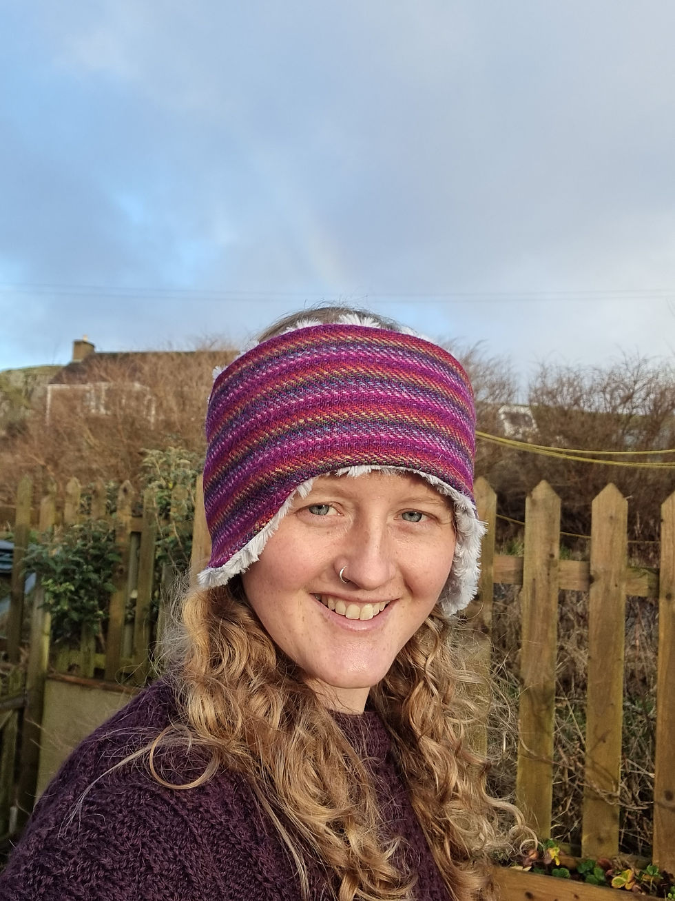Miniatură: Two Sisters Tweed Headband