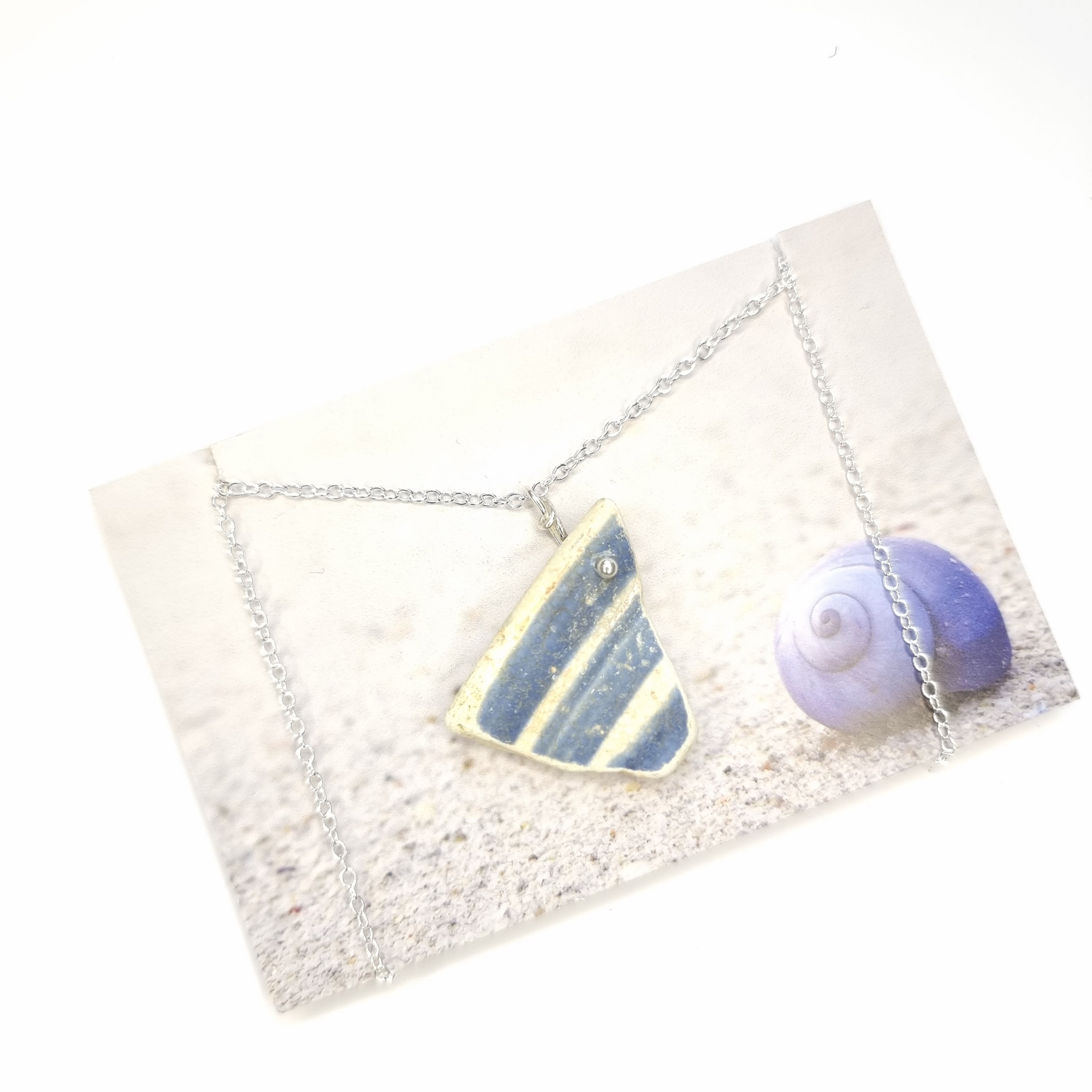 Sea Pottery Necklace 