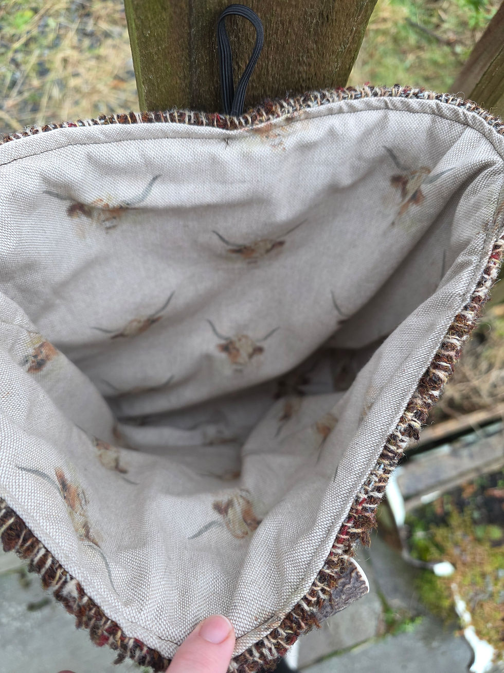 Thumbnail: Two Sisters Tweed shoulder bag 