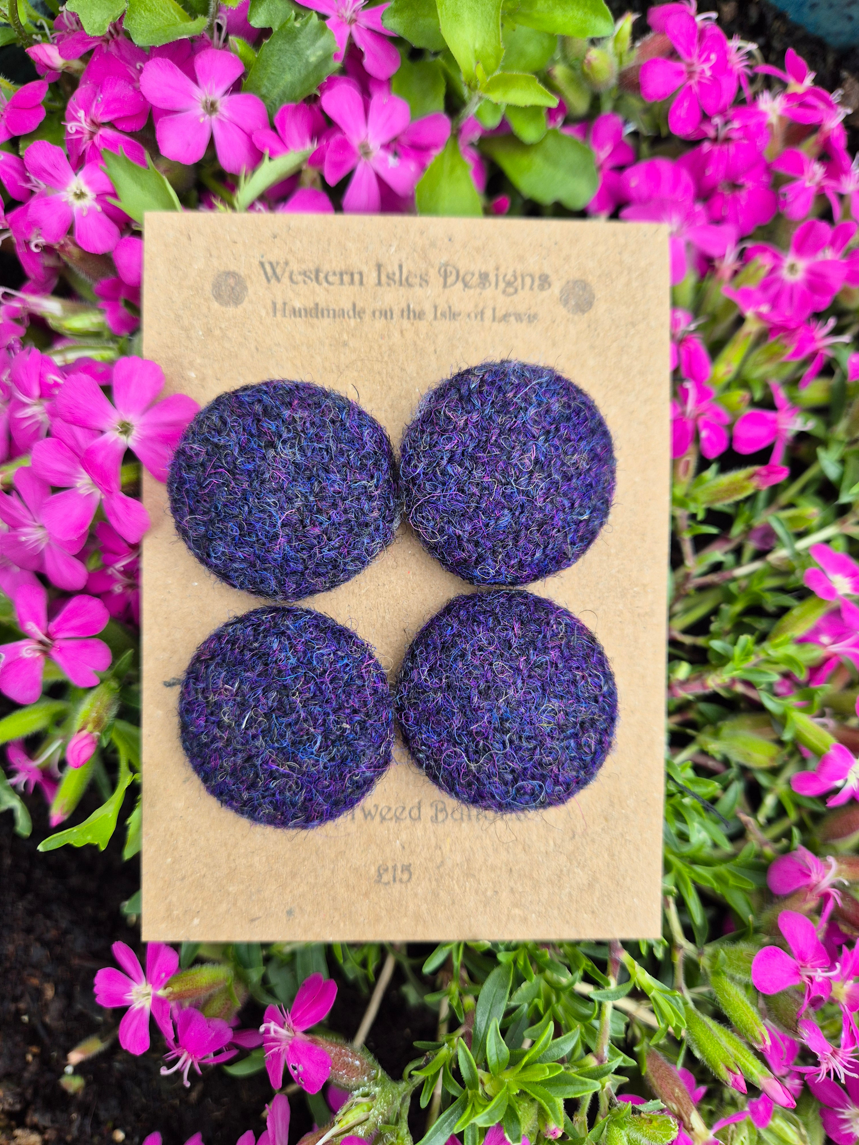 Harris Tweed buttons 