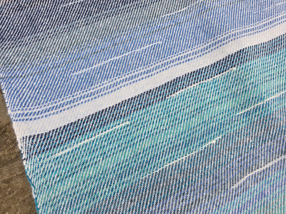 Thumbnail: Two Sisters Tweeds landscape wall hanging