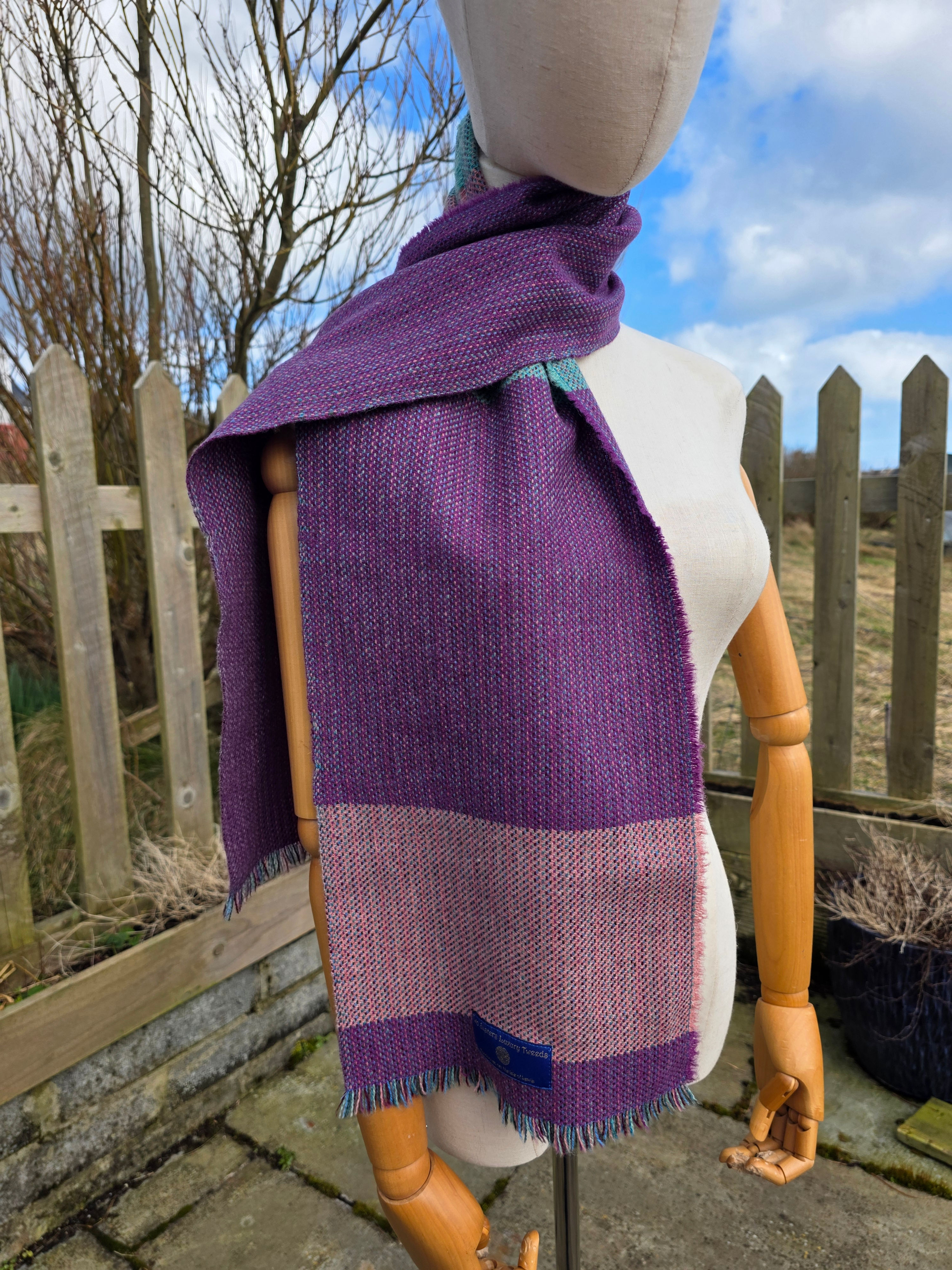 Merino Tweed Scarf 