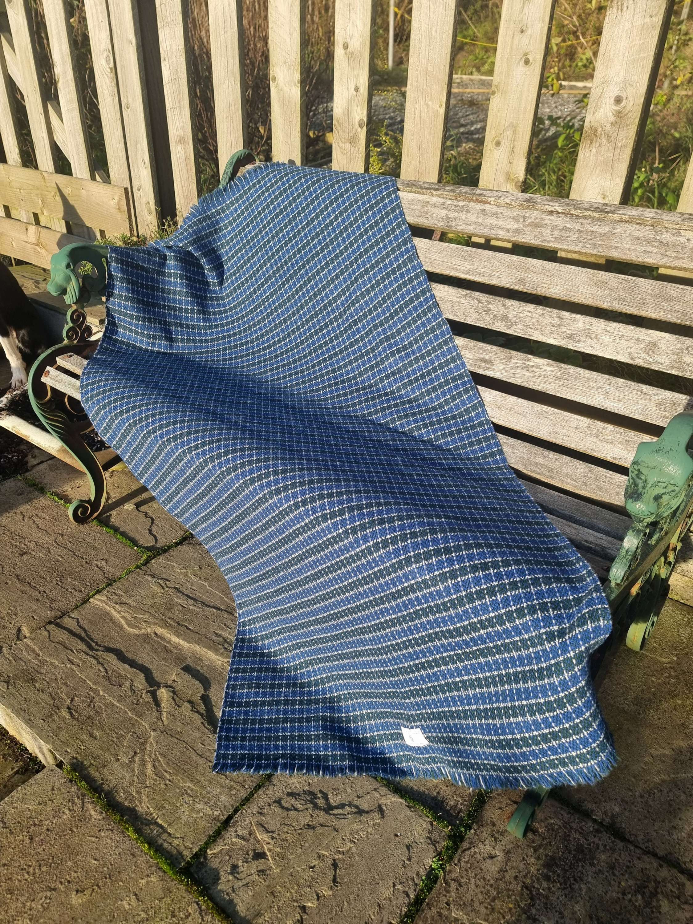 Two Sisters Tweed Throw Lambswool 