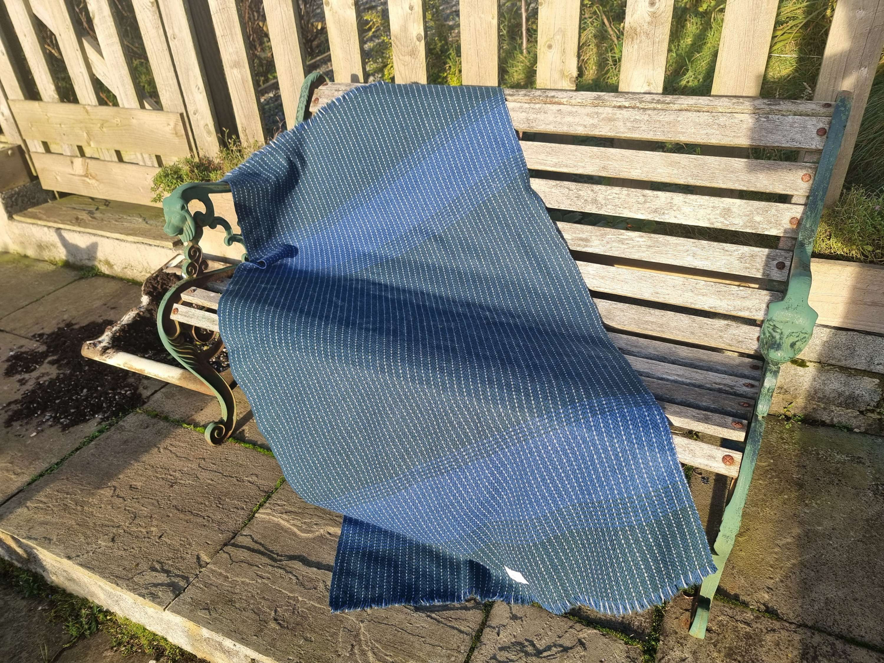 Two Sisters Tweed Throw Lambswool 