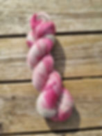 Thumbnail: Hand-Dyed Yarn: Baby Alpaca and mulberry silk, lace