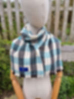 Thumbnail: Gotland x hebridean and merino tweed scarf 