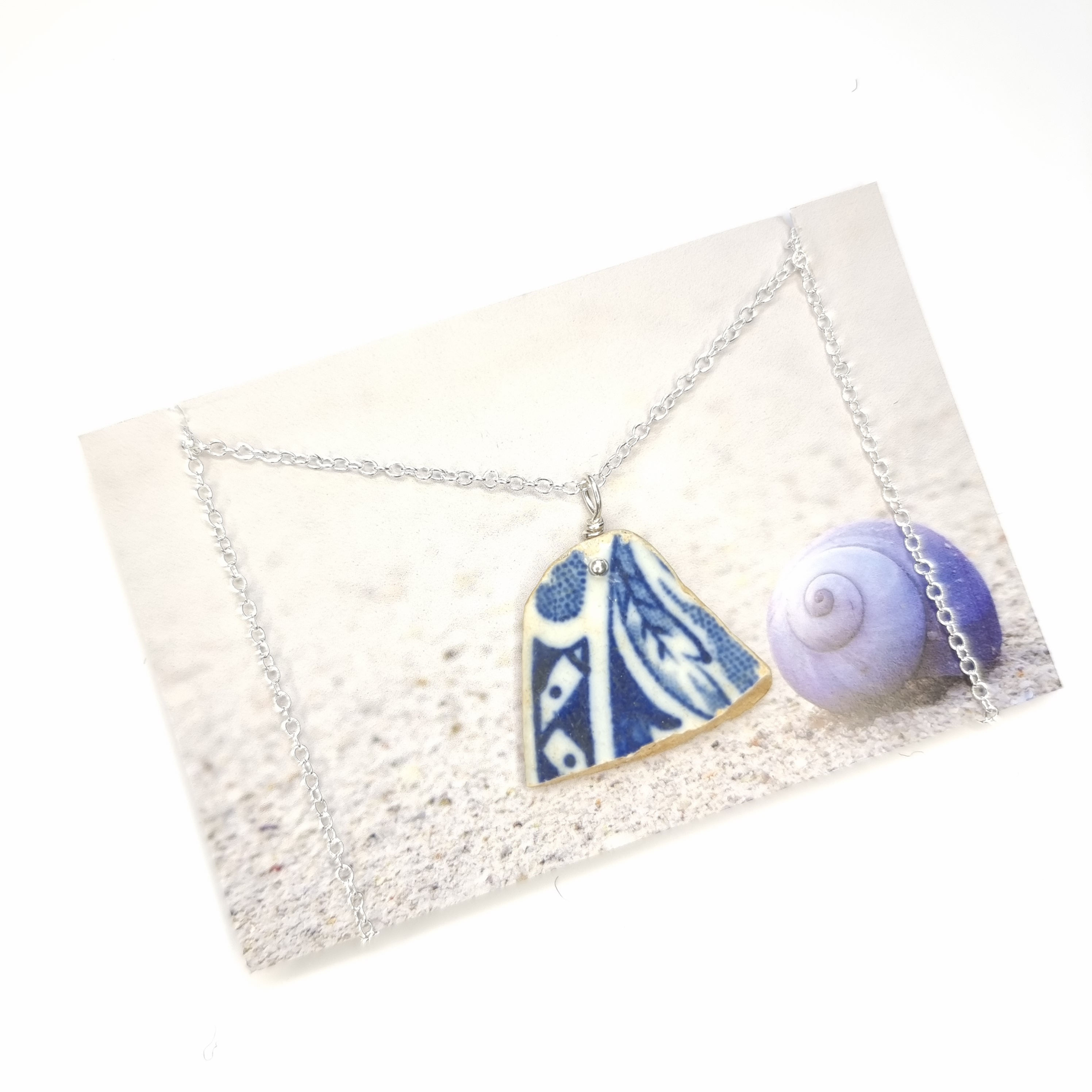 Sea Pottery Necklace 